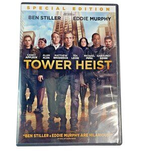 Tower Heist Comedy Crime DVD 2011 PG13 Eddie Murphy Ben Stiller Casey Affleck